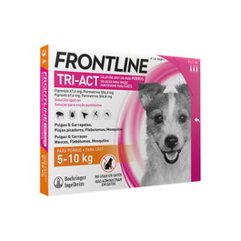 Frontline Tri-Act S Pipetas Antiparasitarias para Perros de 5 a 10 kg - 3 Unidades