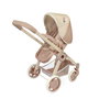 Decuevas Coche de Muñeca 3 en 1 Plegable Tulipe con Bolso para Muñecas de hasta 48 cm, 41x62x70 cm, Metal y Plástico