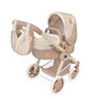 Decuevas Coche de Muñeca 3 en 1 Plegable Tulipe con Bolso para Muñecas de hasta 48 cm, 41x62x70 cm, Metal y Plástico
