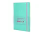 Antartik Cuaderno Tapa Blanda A5 Hojas Puntos Rosa y Turquesa 80 Hojas 80 gr FSC