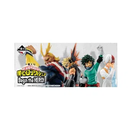 Banpresto Ichiban Kuji My Hero Academia: Begin The Hero - Lote con 80 Artículos y 80 Cupones Sorpresa
