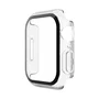 Belkin Protector de pantalla ScreenForce Vidrio Templado para Apple Watch Series 4/5/6/7/8 y SE, Blanco, Marco Completo, Dureza 9H