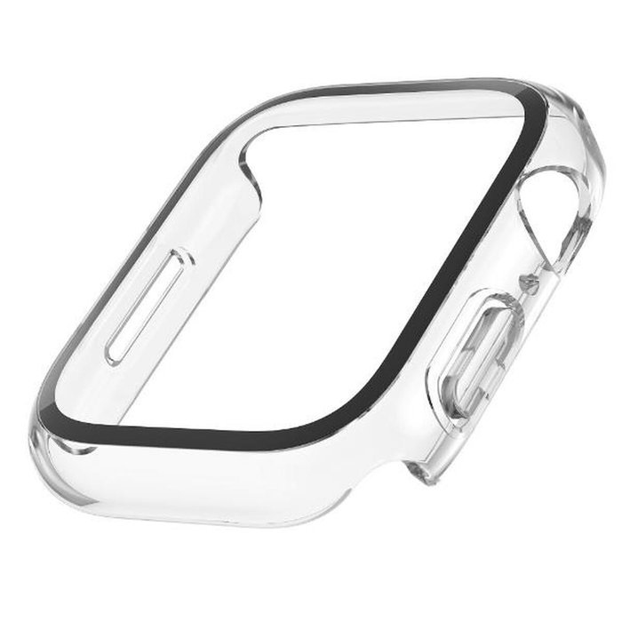 Belkin Protector de Pantalla Templado temperedcurve Bumper para Apple Watch Series 4-9, SE 1-3 y Apple Watch 44/45mm Belkin Protector de Pantalla Templado temperedcurve Bumper para Apple Watch Series 4-9, SE 1-3 y Apple Watch 44/45mm