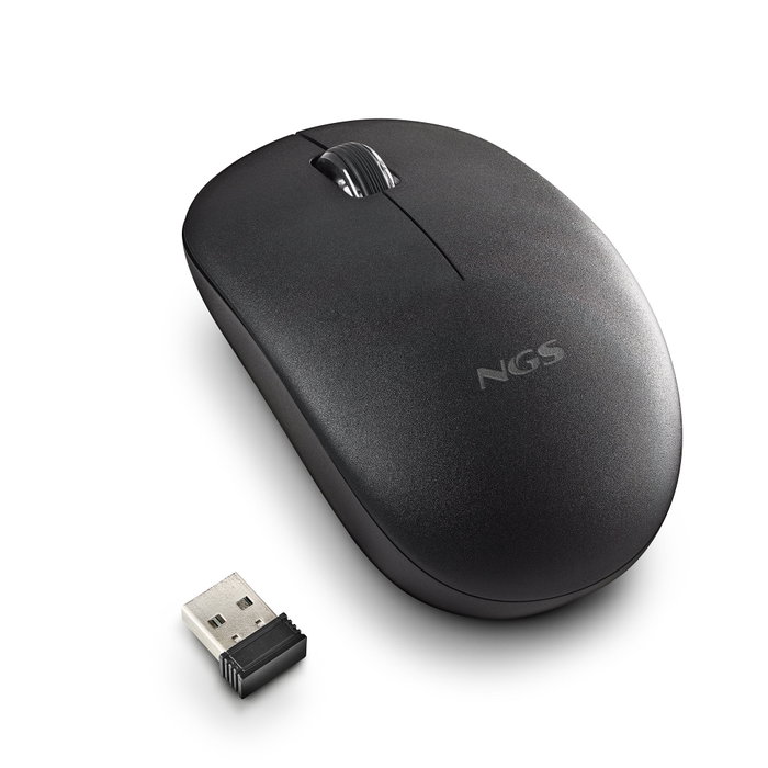 NGS Fog Pro Ratón Inalámbrico Óptico Negro NGS Fog Pro Ratón Inalámbrico Óptico Negro