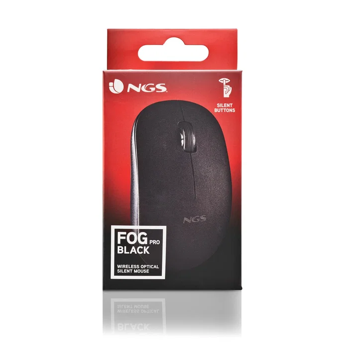 NGS Fog Pro Ratón Inalámbrico Óptico Negro NGS Fog Pro Ratón Inalámbrico Óptico Negro
