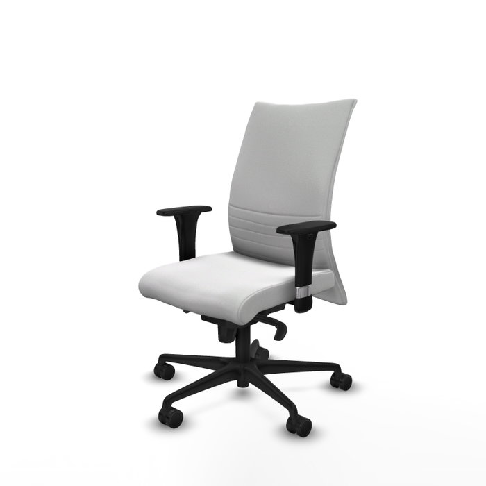 PIQUERAS Y CRESPO Silla Albacete Confidente Blanca con Mecanismo Sincro PIQUERAS Y CRESPO Silla Albacete Confidente Blanca con Mecanismo Sincro