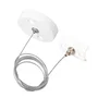Kit de Suspensión para Carril Monofásico Blanco 1 Metro HO-SUS-M-B