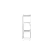 Jung LS 983 WW - Abdeckrahmen 3f