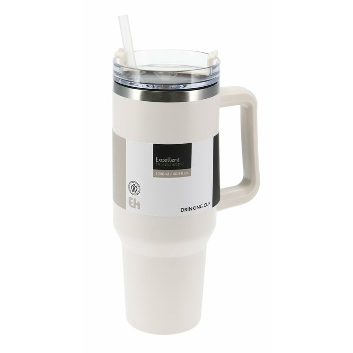 Excellent Houseware Taza termo de viaje 1200 ml colores surtidos