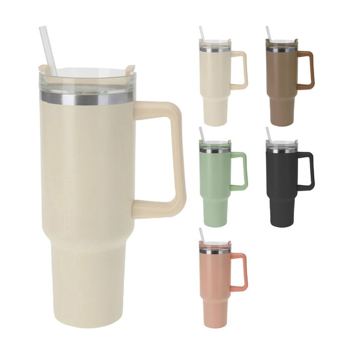 Excellent Houseware Taza termo de viaje 1200 ml colores surtidos