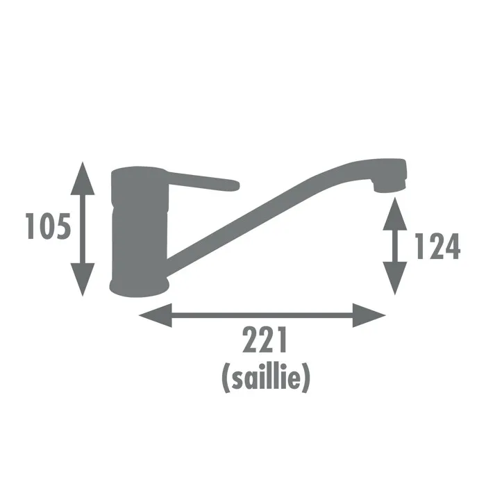 Edouard Rousseau EDO3047404061067 Mezclador de cocina Acero inoxidable