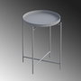Hanah Home Mesa de Centro SHB-007-C Metal Gris 46x56x46 cm