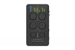 IKMULTIMED Irig Pro Quattro Interfaz de Audio para Móvil y Tablet con Dimensiones 22x16x7.2 cm