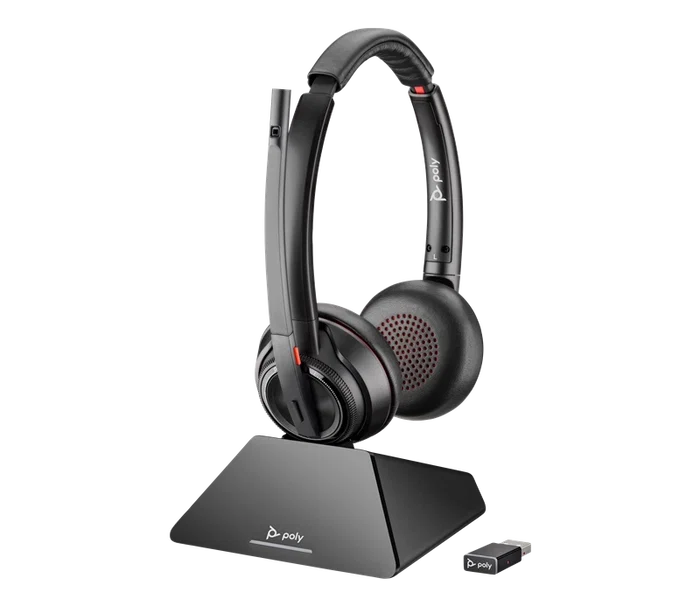 Poly Savi 8220 UC Auriculares Inalámbricos Negro USB-A Poly Savi 8220 UC Auriculares Inalámbricos Negro USB-A
