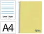Liderpapel Cuaderno Espiral A4 Wonder Amarillo 80 Hojas 90g/m²