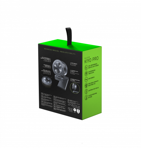 RAZER Razer Kiyo Pro Webcam Full HD 1080p 2.1 MP USB Negro RAZER Razer Kiyo Pro Webcam Full HD 1080p 2.1 MP USB Negro