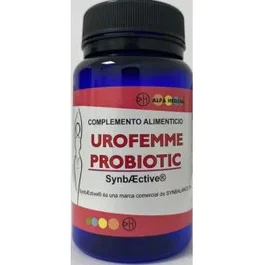 ALFA HERBAL Urofemme Probiotic 30 Cápsulas Vegetales - Probiótico para Salud Femenina y Urinaria