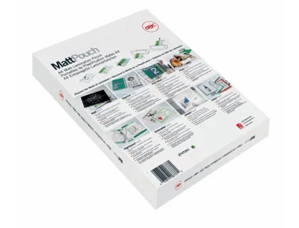 GBC Fundas para Plastificar A4 Mate 125µ Paquete de 100 GBC Fundas para Plastificar A4 Mate 125µ Paquete de 100