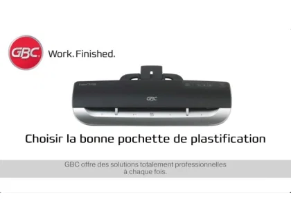 GBC Fundas para Plastificar A4 Mate 125µ Paquete de 100 GBC Fundas para Plastificar A4 Mate 125µ Paquete de 100