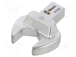 WERA Terminación de Llave Plana Dinamométrico 17mm