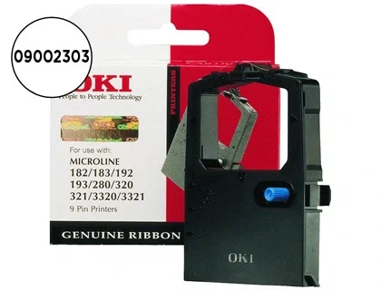 Oki Cinta de Nylon Negra 09002303