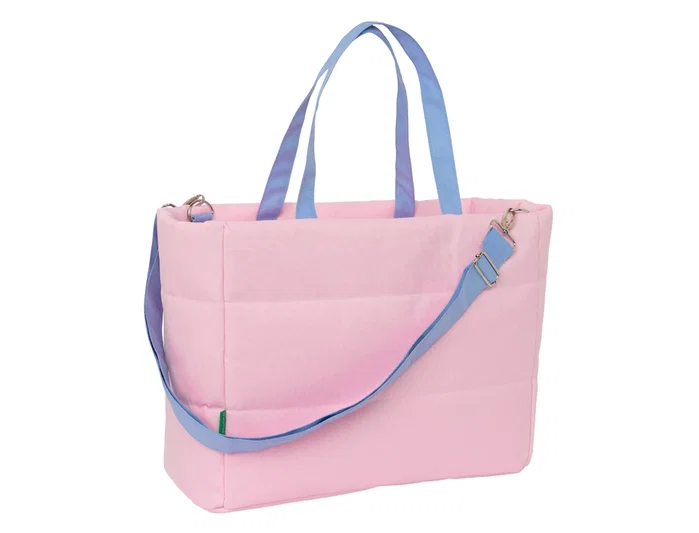 Safta Bolso con bolsillo para portátil 14,1'' Benetton Pink