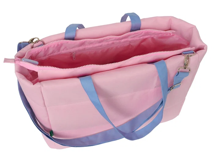 Safta Bolso con bolsillo para portátil 14,1'' Benetton Pink