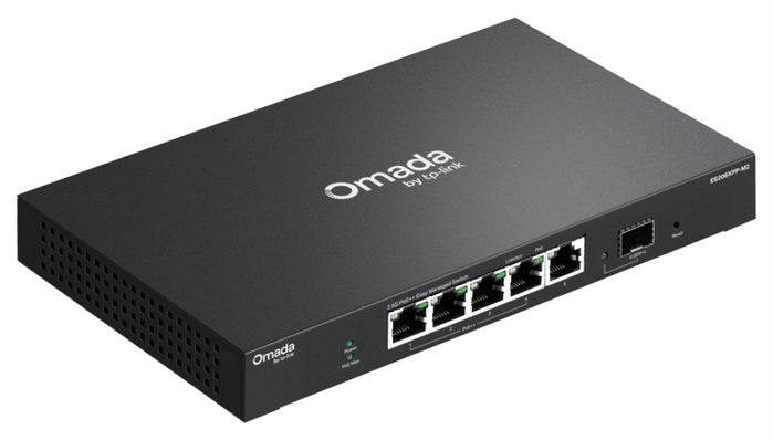 TP-Link ES206XPP-M2 Switch Gestionado L2 2.5G con PoE++