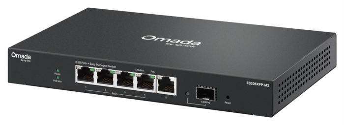 TP-Link ES206XPP-M2 Switch Gestionado L2 2.5G con PoE++
