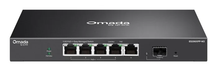 TP-Link ES206XPP-M2 Switch Gestionado L2 2.5G con PoE++