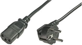 LOGON TC005NC Cable de Alimentación 0.5m C13-CEE7/5 Negro
