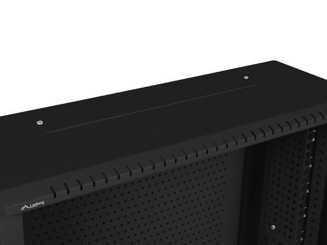 Lanberg WAF1-5203-06-00B Armario Rack de Pared 6U Negro