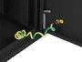 Lanberg Armario Mural Rack 19 pulg. 6U+3U 540x200 Negro