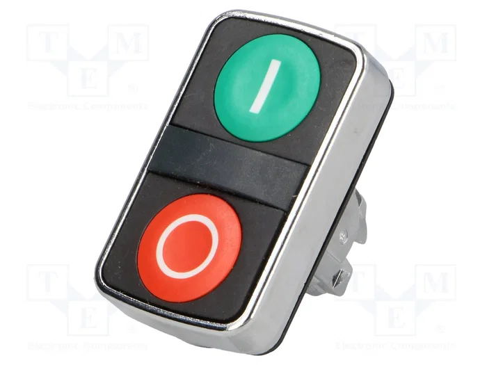 SCHNEIDER ELECTRIC Interruptor Doble Harmony XB4 Rojo/Verde 22mm SCHNEIDER ELECTRIC Interruptor Doble Harmony XB4 Rojo/Verde 22mm