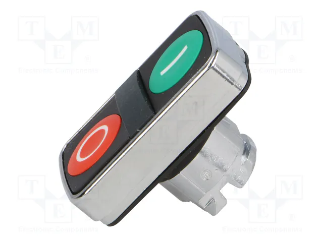 SCHNEIDER ELECTRIC Interruptor Doble Harmony XB4 Rojo/Verde 22mm SCHNEIDER ELECTRIC Interruptor Doble Harmony XB4 Rojo/Verde 22mm