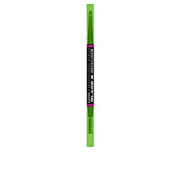 NYX Professional Make Up BLADE & SHADE NANO Lápiz de Cejas de Doble Punta con Sombreado, Duración 16h, Tonos Variados, #12 Black, 1 unidad