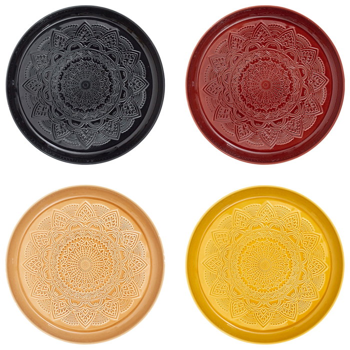 Home Deco Factory Mirage Bandeja Metálica 35 cm Home Deco Factory Mirage Bandeja Metálica 35 cm