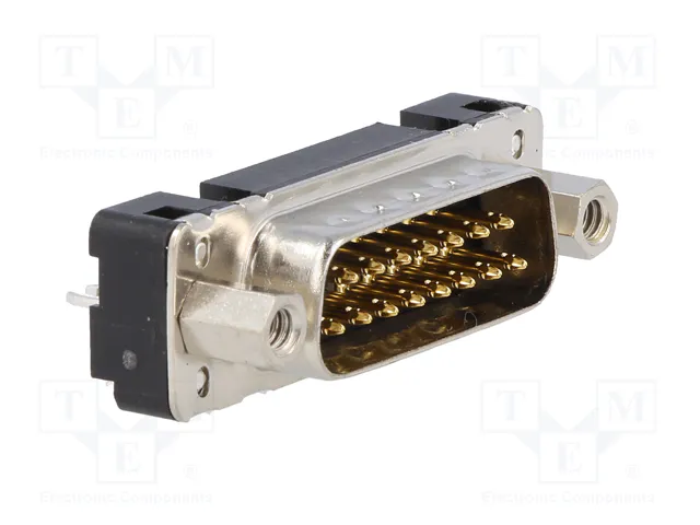 HARTING Conector D-Sub 15 Pines Macho para PCB HARTING Conector D-Sub 15 Pines Macho para PCB