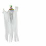 Atosa Payaso Colgante de Halloween de Tela para Exteriores de 180 cm, Ropa Blanca y Cara Monstruosa