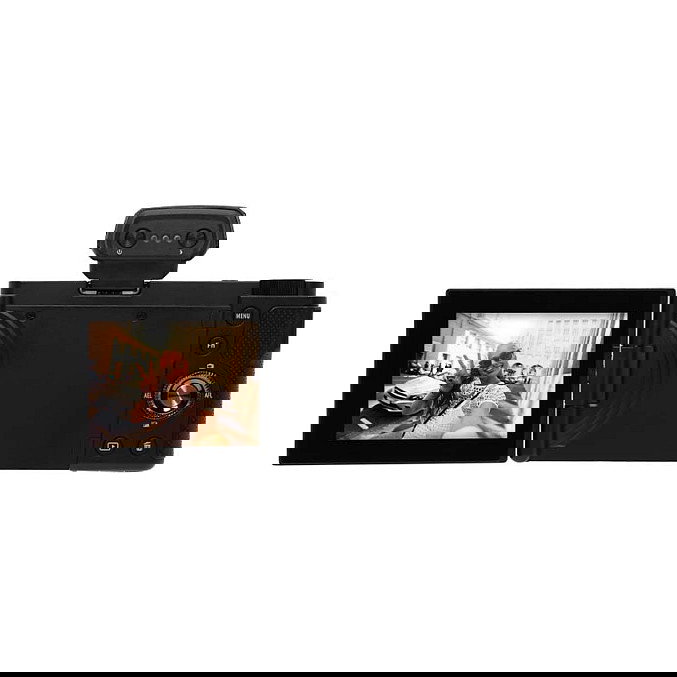 AgfaPhoto Realishot C130 - Cámara Compacta 24 MP, Sensor CMOS, Zoom Óptico 10x, Grabación 4K Ultra HD, Pantalla Táctil 2.8", WiFi, Negro