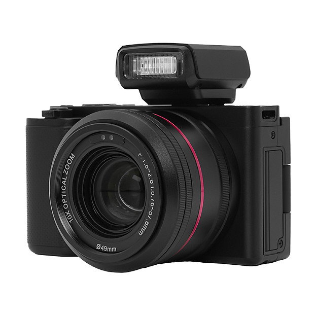 AgfaPhoto Realishot C130 - Cámara Compacta 24 MP, Sensor CMOS, Zoom Óptico 10x, Grabación 4K Ultra HD, Pantalla Táctil 2.8", WiFi, Negro