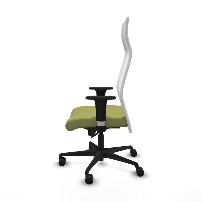 PIQUERAS Y CRESPO Sillón Albacete Mecanismo Sincro Verde Oliva y Blanco PIQUERAS Y CRESPO Sillón Albacete Mecanismo Sincro Verde Oliva y Blanco