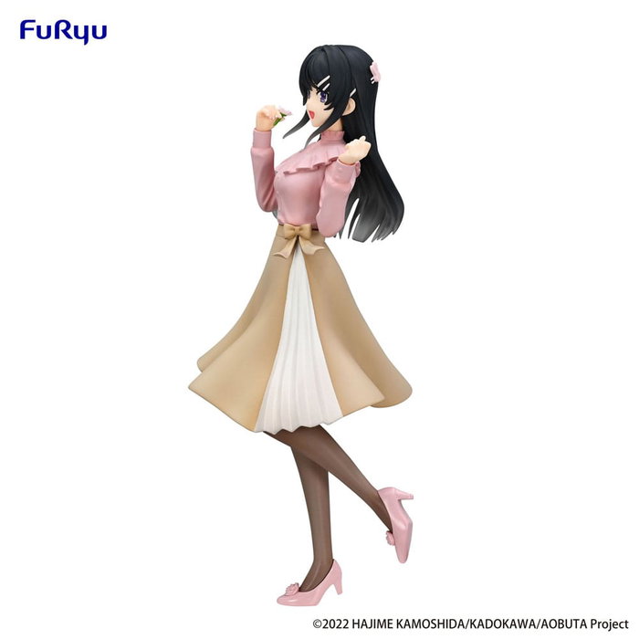 Rascal Does Not Dream of Bunny Girl Senpai Trio-Try-iT Estatua PVC Mai Sakurajima Spring Outfit Ver. 21 cm