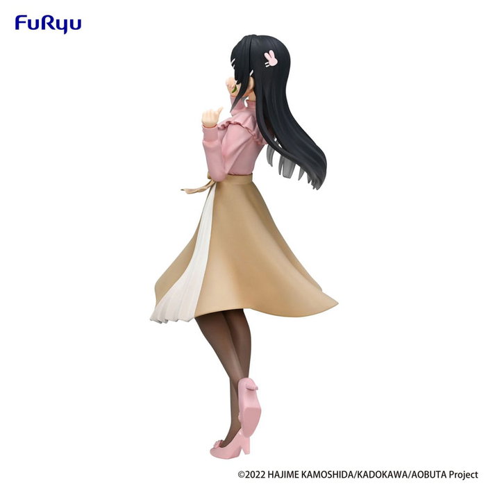 Rascal Does Not Dream of Bunny Girl Senpai Trio-Try-iT Estatua PVC Mai Sakurajima Spring Outfit Ver. 21 cm