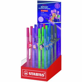 STABILO Rotulador Pen 68 K-Pop Colores Surtidos Expositor de 16 Unidades