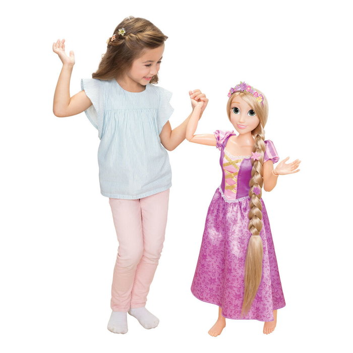 JAKKS PACIFIC Muñeca Rapunzel de Enredados Disney 80 cm