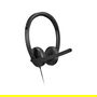 Lenovo 4XD1P83425 - Auriculares Diadema Alámbricos USB-A Estéreo (Negro) para Llamadas y Música - Plegables, Circumaural, Frecuencia 20-20000 Hz