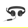 Lenovo 4XD1P83425 - Auriculares Diadema Alámbricos USB-A Estéreo (Negro) para Llamadas y Música - Plegables, Circumaural, Frecuencia 20-20000 Hz