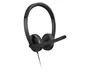 Lenovo 4XD1P83425 Auriculares Diadema Alámbricos USB Tipo A para Llamadas y Música, Circumaural, Negro