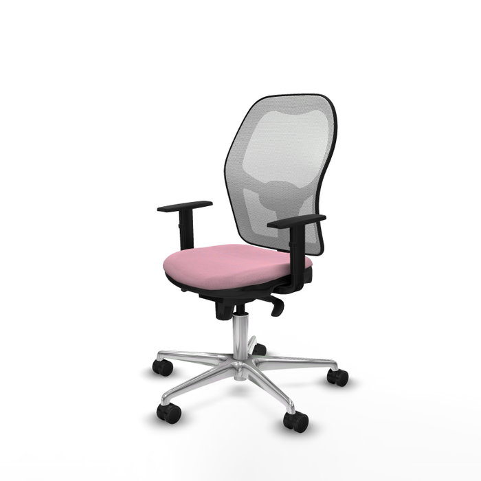 PIQUERAS Y CRESPO Silla de oficina Jorquera Rosa y Blanco PIQUERAS Y CRESPO Silla de oficina Jorquera Rosa y Blanco